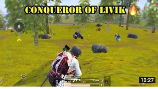 CONQUEROR OF LIVIK MAP 💥| SOLO VS SQUADE EMULATOR (PC) GAMEPLAY +60fps | PUBG MOBILE NEW UPDATE 2021