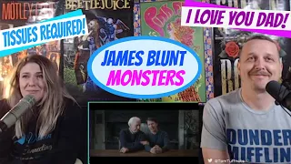 EMOTIONAL WIFE REACTS | MONSTERS | JAMES BLUNT | REACTION | TOMTUFFNUTS REACTS