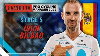 La Vuelta 2022 - Stage 5 | Irun - Bilbao | Pro Cycling Manager 2022