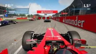 F1 2013™  - Kimi Raikönnen | Ferrari | Race Silverstone | PC Gameplay