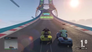 carrera acrobatica gtav/ un final de infarto jajjajaaj