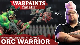 How to Paint a Masterclass Level Orc with Warpaints Fanatic