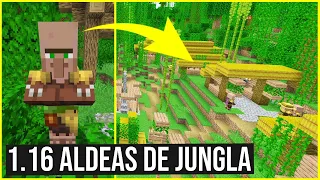 Aldeas de Jungla para Minecraft 1.16 (Village MG)