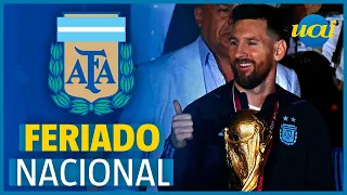 Messi faz a festa na Argentina após título da Copa