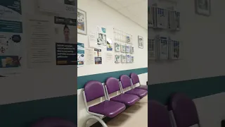 how UK hospital waiting room looks like......... #learning #uk #hospital #care