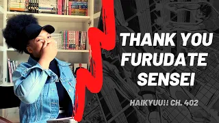 HAIKYUU!! 402 REACTION | THANK YOU FURUDATE SENSEI