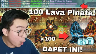 GACHA 100 LAVA PINATA!! DAPET INI~! | Growtopia Cinco De Mayo Gacha 2024