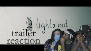 Lights Out Official Trailer Reaction