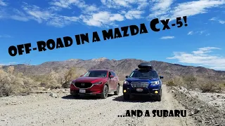 Soobwisconsibly Off-Road Tests a Mazda CX-5 in Joshua Tree