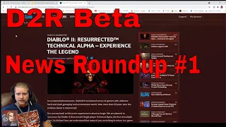 Diablo II Resurrected Open Beta News Roundup #1 No Delay, Two Phases, VV President Promoted