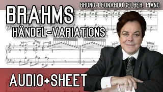 Brahms - Variations & Fugue on a Theme by Händel, op. 24 (Audio+Sheet) [Gelber]