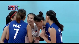 SEA GAMES WOMEN'S VOLLEYBALL: INDONESIA VS PHILIPPINES [ SET 5 ]