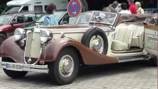 Horch Oldtimer in Wasserburg am Inn am 02.06.2012.MTS