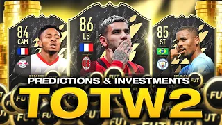 TOTW 2 Predictions & INVESTMENTS | FIFA 22 Team of The Week Trading