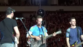 "Dont Panic(Chris Asks For Cheers For Jonny's Singing)" Coldplay@Philadelphia 8/6/16