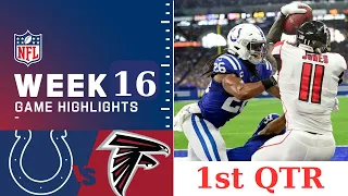 Indianapolis Colts vs. Atlanta Falcons Full Highlights 1st QTR | NFL Week 16, 2023