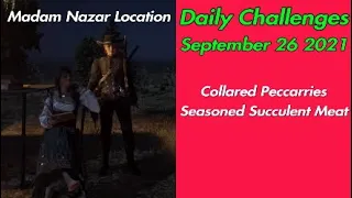 Daily Challenges Red Dead Online Madam Nazar location September 26 2021