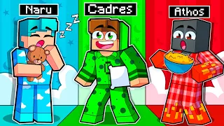 FESTA DOS PIJAMAS DAS CORES NO MINECRAFT