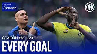 EVERY GOAL | SEASON 2022-23 feat. Lukaku, Lautaro, Dzeko and more… powered by @ParamountPlusIT ⚽️🖤💙