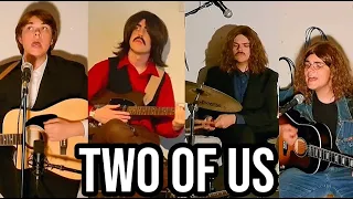 Two Of Us - The Beatles - Guitar, Drums and Vocals - Full Cover feat. @theheadlessbeatle1964