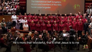 More than wonderful - massed choir, Fairfield Halls Croydon