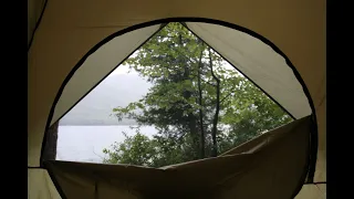 😴  Шум дождя в палатке | 9 часов