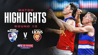 Western Bulldogs v Brisbane Highlights | Round 13, 2024 | AFL