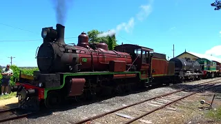 C17 971 and DH45 - SDSR Steam Train to Wallangarra - 30/10/2021 - Part 1 of 2