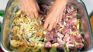 Potatoes and Meat! It's so delicious that you want to cook it over and over again!