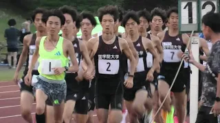 [早大記録会]5000m4組 國學院平林清澄2本目