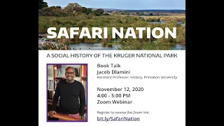 Book Talk | Jacob Dlamini: Safari Nation