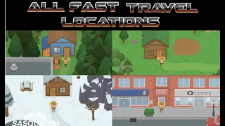 How to unlock ALL Fast Travel Locations in Sasquatch Valley | Sneaky Sasquatch