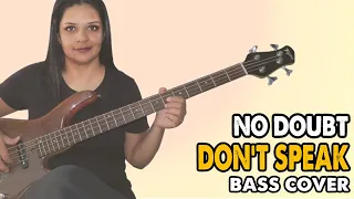 .:BASS COVER:. Don't Speak - No Doubt