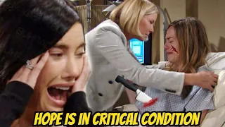 Steffy replaces Sheila - Hope is seriously injured The Bold and The Beautiful Spoilers