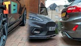 MK8 Fiesta - Splitters, Skirts, Rear Spats & Spoiler Cap Install (Visual TRANSFORMATION!)