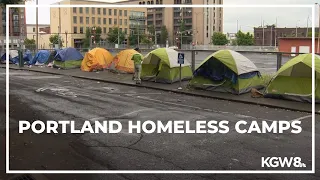 Portland takes action on homeless camps