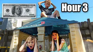 Last to Leave Toy House Wins $100 | Colin Amazing