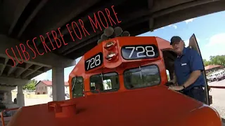 Inside Of The 728 GM-EMD GP40 Cab