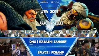 SFV: DNG Itabashi Zangief vs SPLYCE FChamp - UFA 2017 Winners Final - CPT 2017