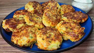 Zucchini is tastier than meat ! Fast and incredible tasty! Cooking Zucchini chops