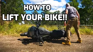 HOW TO Lift an Adventure Bike