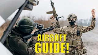 HOW TO START AIRSOFT!   Complete Guide for Beginner Airsoft Players   Amazing Airsoft battle Royale