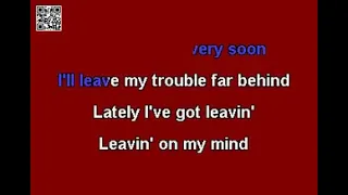 ▶ Leavin' On My Mind karaoke avi   YouTube