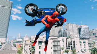 GTA 5 Ragdolls Spiderman Compilation # 02 (Euphoria Physics, Fails, Jumps, Funny Moments)