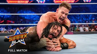 FULL MATCH - Roman Reigns vs. John Cena - Universal Title Match: SummerSlam 2021