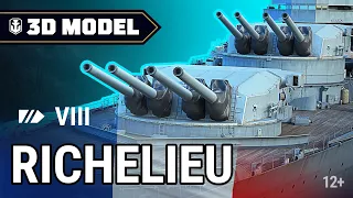 Сухой док: Французский линкор Richelieu