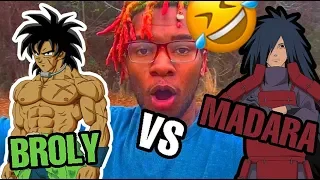Broly vs Madara, A Gay Zombie In Sandals 🤣