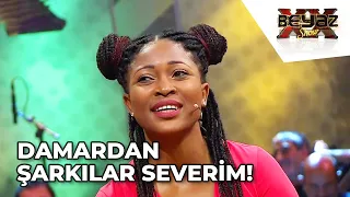 Arabesk Şarkı Dinlemeyi Seven Nijeryalı Ebun!  - Beyaz Show