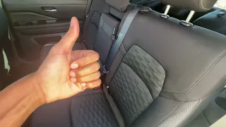 Nissan Pathfinder - How To Lay Rear Seats Down Flat