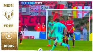 Lionel Messi free kick vs Mallorca | Career 6th | 2012